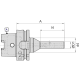 WMCH/D14-90/HSK-A50 micro collet holder