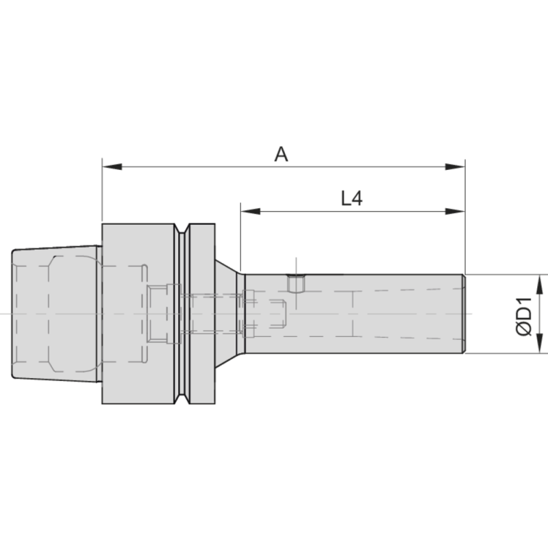 WMCH/D14-65/HSK-E40 micro collet holder