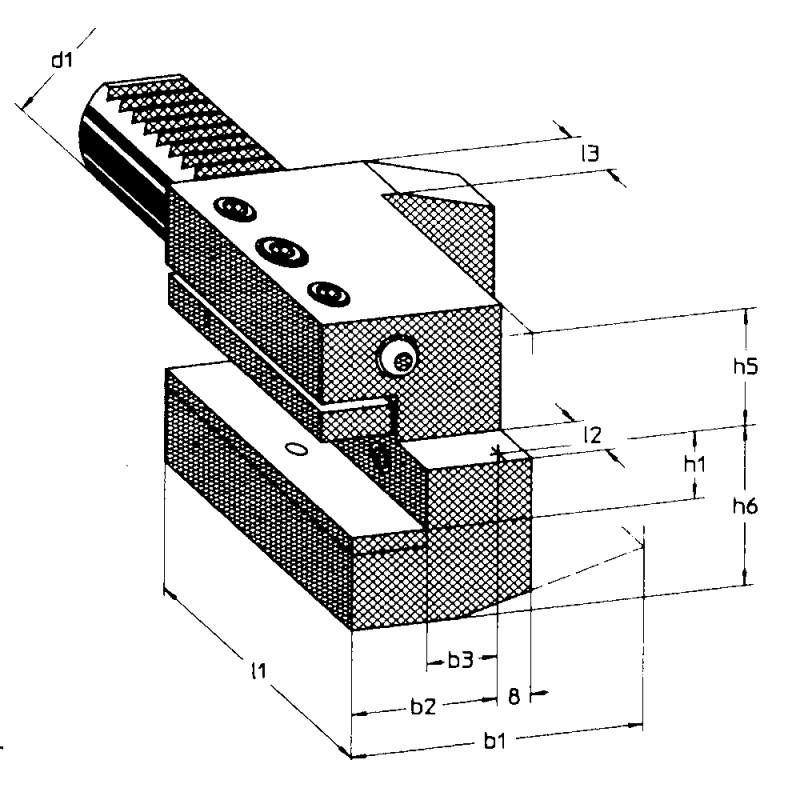 Тримач інструменту DIN69880 C2, 20x16 мм