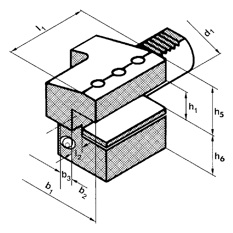 Тримач інструменту DIN69880 C3, 20x16 мм