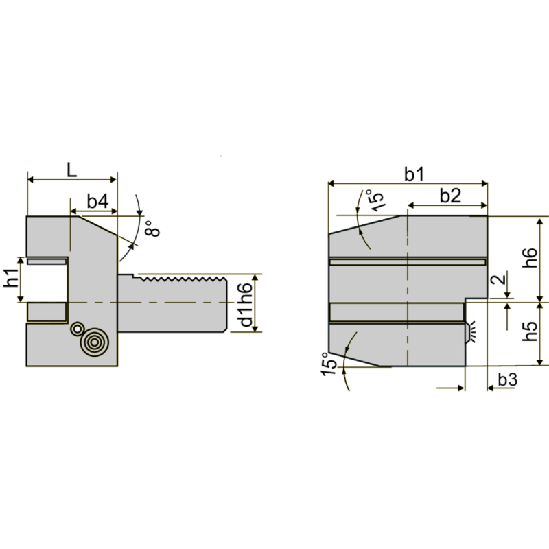 VDI HOLDER 69880 B3A-30X20X40