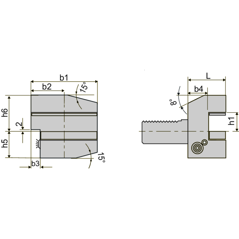 VDI HOLDER 69880 B4A-30X20X40