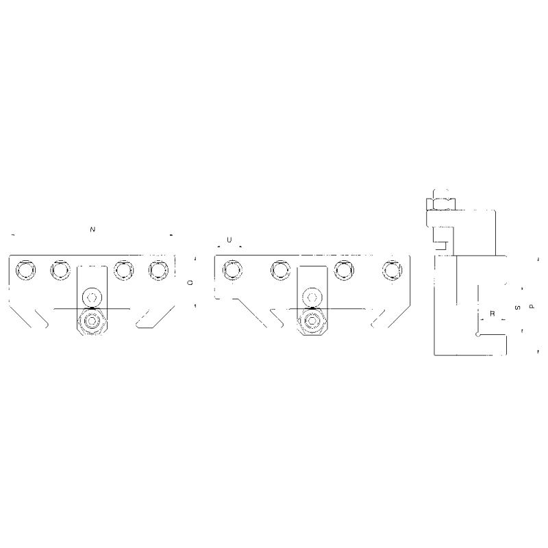 Quick release holder WD 2/25 (internal and external machining)