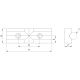 V-block jaw, horizontal and vertical