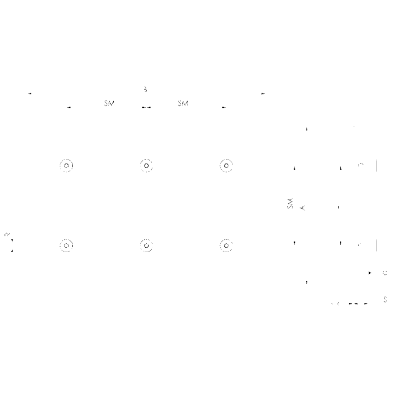 Interchangeable pallet, 6-place type K10.2 pitch 200mm