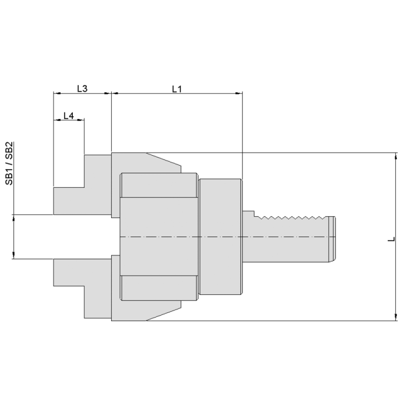 Захват для прутків VDI 30
