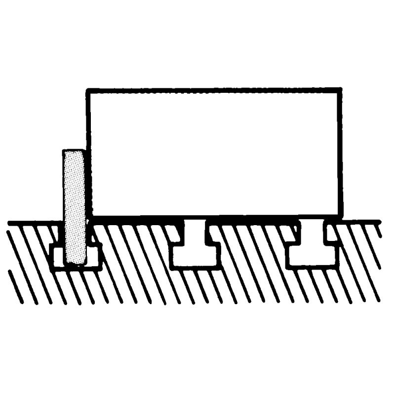 Паралельний упор 8x25 мм
