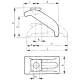 Clamping claw DIN6313 short M12