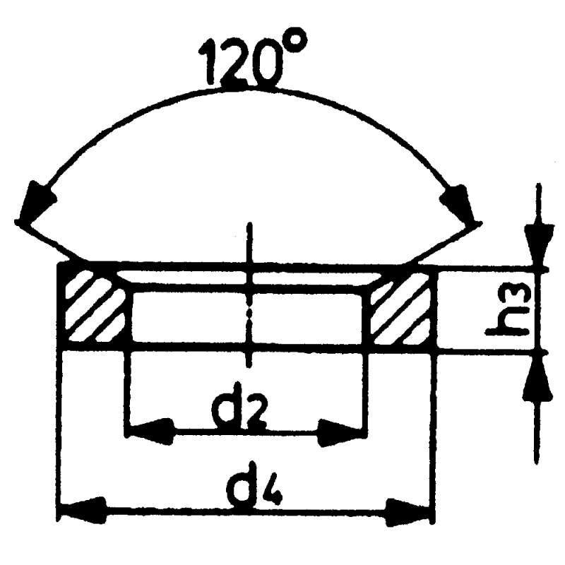 Конічна шайба DIN6319D M6