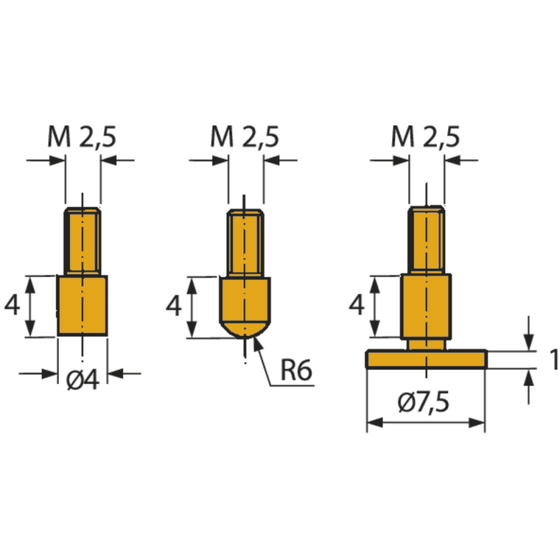Digital sliding depth gauge 100mm (0.01mm) IP67, with 3 measuring inserts