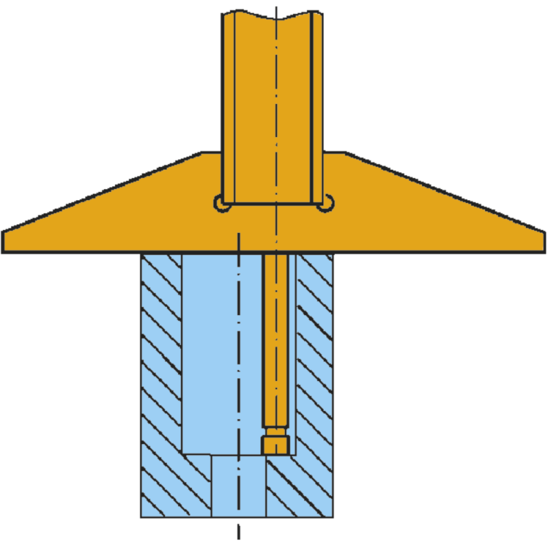 Digital sliding depth gauge 100mm (0.01mm) IP67, with 3 measuring inserts