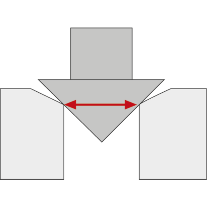 Chamfer gauge IFM 90° 0.5-20mm