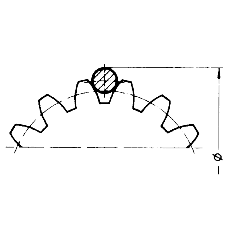 Test pin sim. to DIN2269 accuracy 1 1.00-5.00mm (41 pieces)