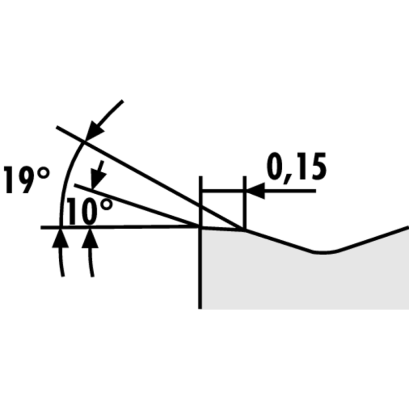 Indexable cutting insert SNMG 120412-MP5 ACP35T