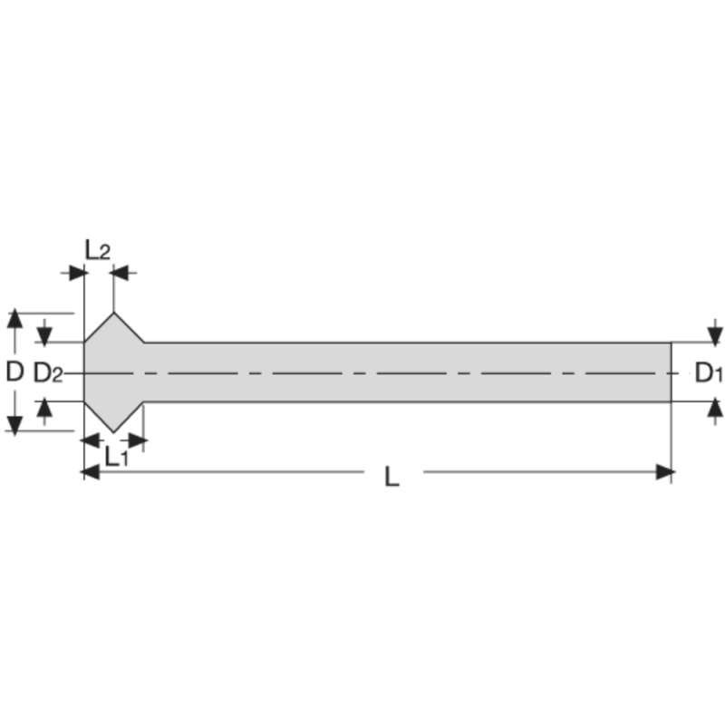 Solid carbide forward and reverse deburring tool 90°, 3.9mm Z=4 TiAlN